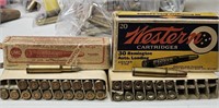 25 Remington & 30 Remington Bullets Partial Boxes