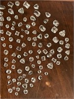 HUGE Collection of Over (135) Clear Gemstones