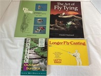 Fly Fishing and Outdoor Survival Books