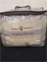 Sophia and William 16 lb weighted blanket 60 x 80