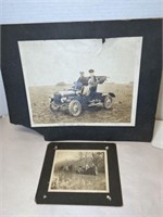 LARGE 1908 RIO AUTOMOBILE CABINET CARD PHOTO FROM