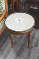 Round Top End table