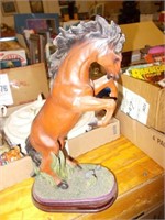 Horse Statue, Horse Lamp, 55 Puzzlers, USA Metal