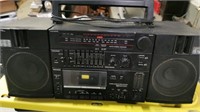 Magnasonic Boombox Cassette Player Radio stereo