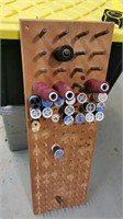 Wood Thread Wall Organizer
