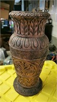 20 inch 1980 Coppercraft Vase