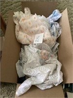 Box of miscellaneous curtains
