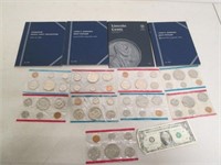 Lot of P&D Mint Coin Sets & Empty Coin