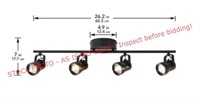 Mountainbrook 4-light directional track fixture