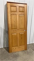 New 32” oak veneer door