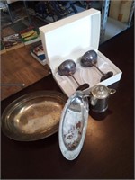 Lot of Silver and silver plated items
