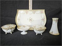 Nippon Five Piece Dresser Set