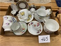 VINTAGE TEACUPS & SAUCERS & MISC.