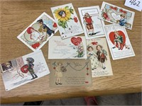 VINTAGE VALENTINE POSTCARDS