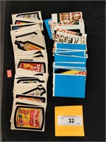 Vintage Wacky Packages stickers and cards