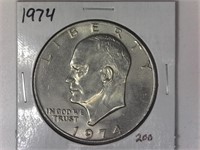 1974 Ike Dollar