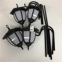 4 PCS GARDMOON OUTDOOR SOLAR LED LIGHT