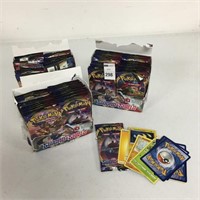 FINAL SALE OPENED 3 BOXES POKEMON TRADE CARD