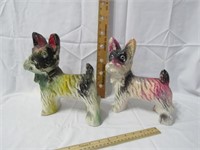 2 Carnival Chalk Scotty Dogs (Chips)