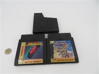 2 jeux pour Nintendo NES Tengen, Super Sprint et