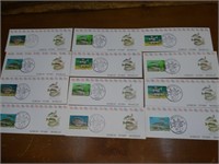 Unused Korean Stamps 48 Total Stamps