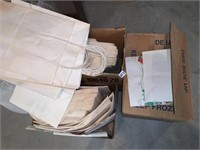 LOT OF WHITE BAGS