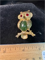 OWL NECKLACE OR PIN