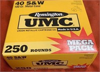 W - REMINGTON UMC 40 S&W AMMUNITION (W125)