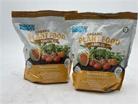 NEW Lot of 2- Back to the Roots Organic Plant Food