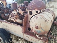 Gas Powered Vintage Wheeled Generator