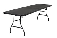 COSCO 8 ft. Fold-in-Half Banquet Table w/Handle,