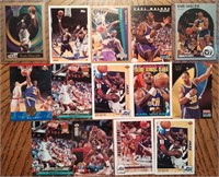 Karl Malone Basketball Card Lot (x14)