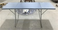 Metal Foldable table 61 x 24 x 30