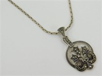 .925 Necklace & Charm