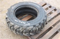 (1) Mitas 10-16.5 Skid Steer Tire, Unused