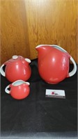 Hall's supperior quality ceramic tea set