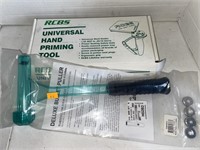 Deluxe bullet puller, universal hand priming tool