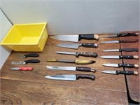 Various Sharp Knives