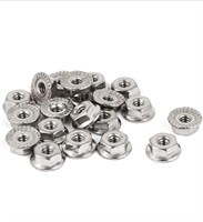 (New) Stainless Steel Serrated Flange Hex Machine