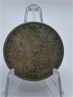 MORGAN DOLLAR - 1878 - 7 TAIL FEATHERS