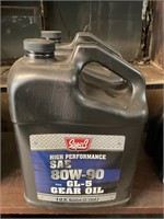 2 gallons of 80 W 90 gear oil
