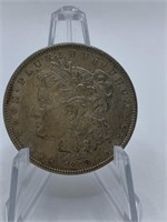 MORGAN DOLLAR -1878 7 OVER 8 TAIL FEATHERS