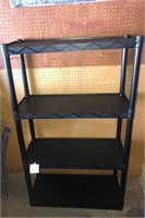 Plastic Storage Shelf 34x14x58