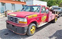 1997 FORD F- SUPER DUTY XLT TOW TRUCK
