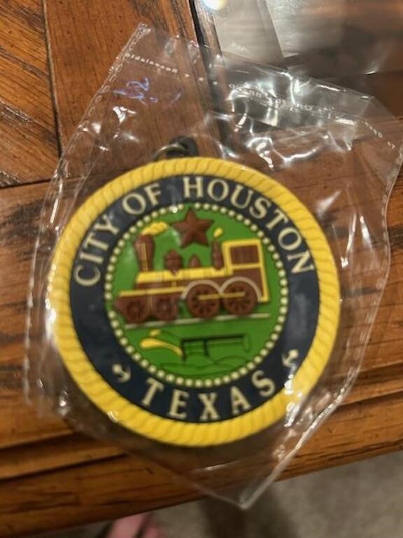 Houston Texas Keychain NEW