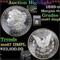 ***Auction Highlight*** 1899-o Morgan Dollar $1 Gr
