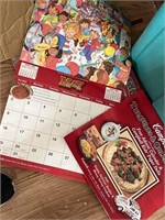 (10) Campbell la Soup calendars and treasures and