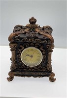 Ornate Footed Box Clock WORKS