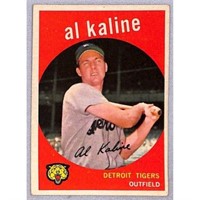 1959 Topps Al Kaline Crease Free