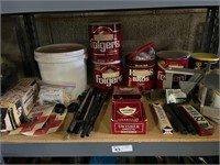 Shelf of Reloading Equipment